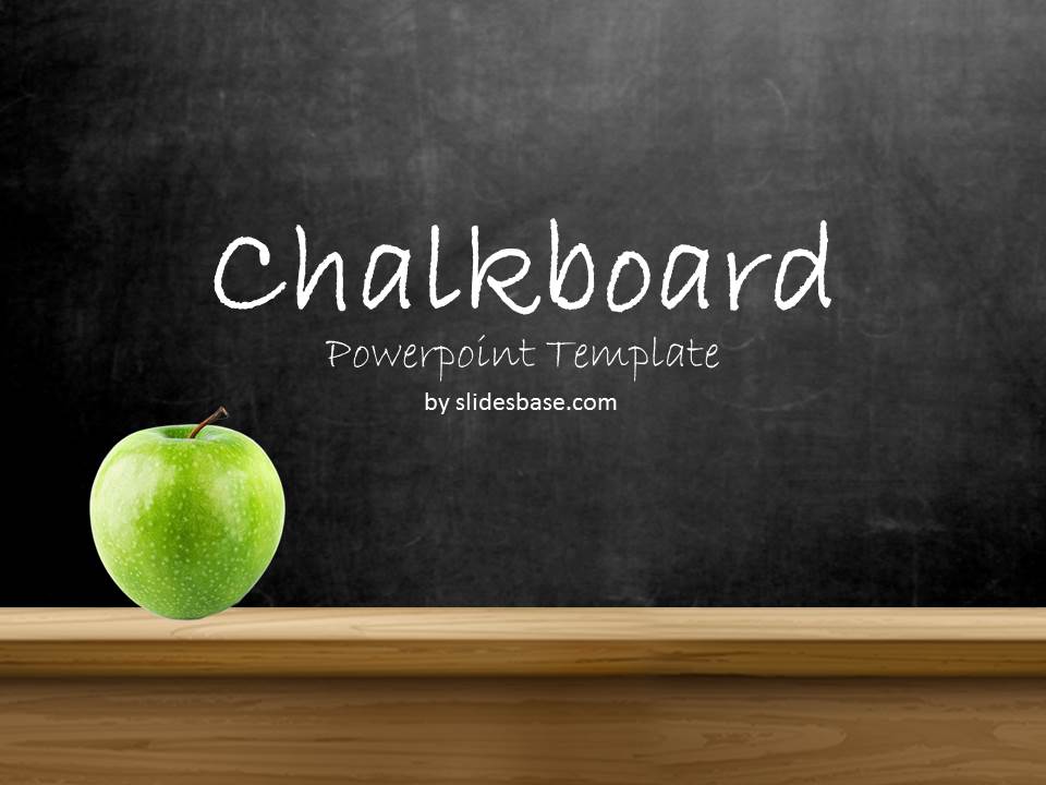 Chalkboard Powerpoint Template Download