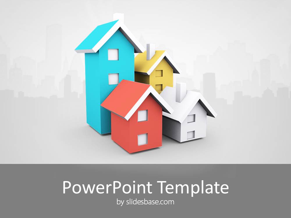 Powerpoint Template Free House