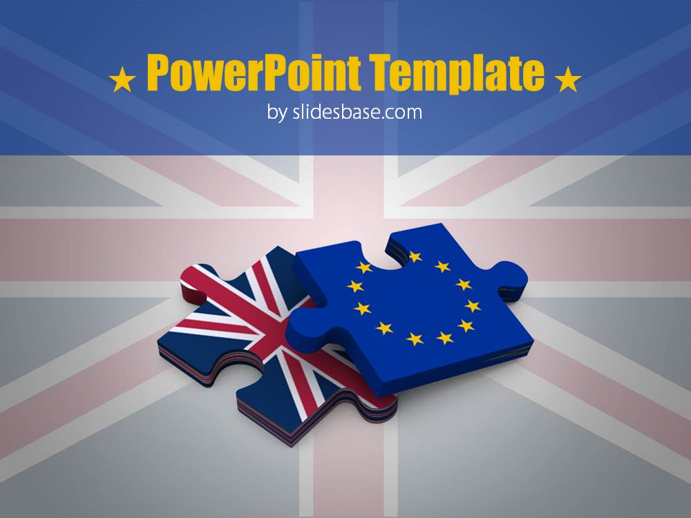 brexit britain euro zone exit england economy eu politics powerpoint template 1