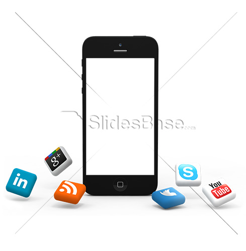 black-iphone-3d-social-media-icons-stock-png