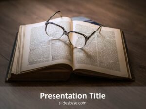 book-on-desk-glasses-reading-literature-powerpoint-template-ppt-Slide1 (1)