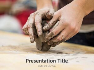 clay-pottery-handicraft-clay-shaping-powerpoint-template-ppt-Slide1 (1)
