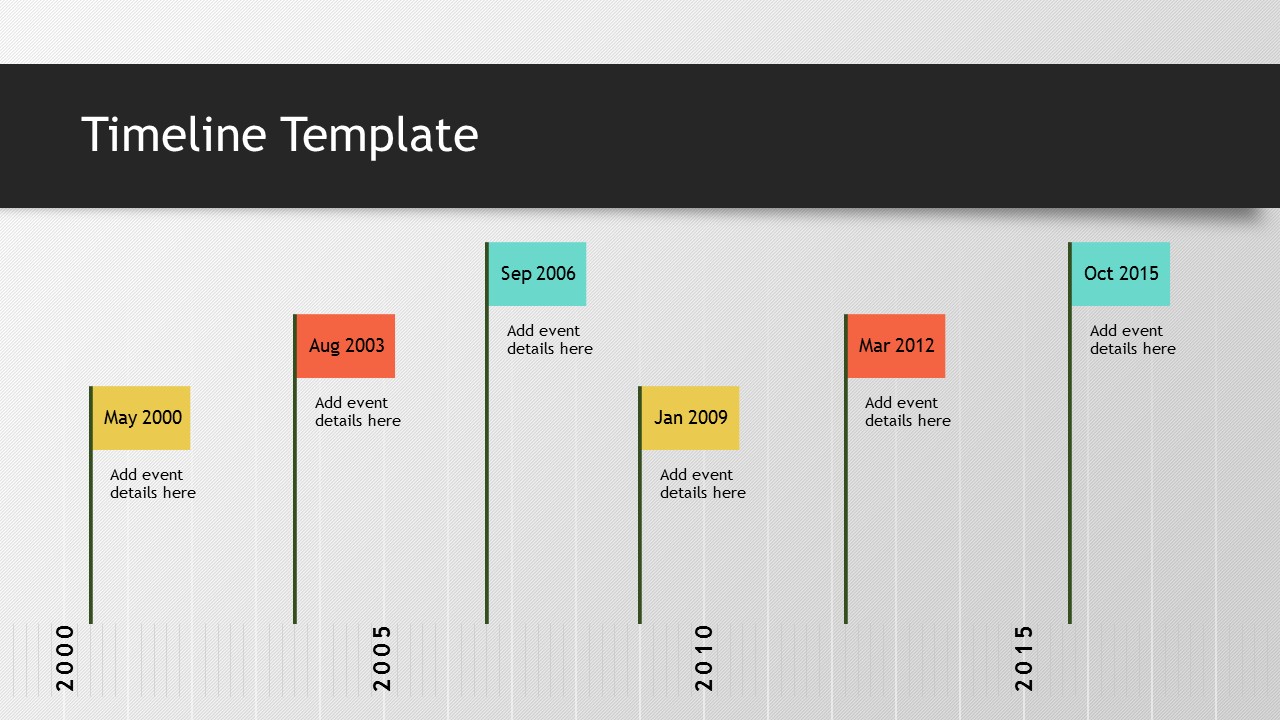 Timeline Template Powerpoint Free from slidesbase.com