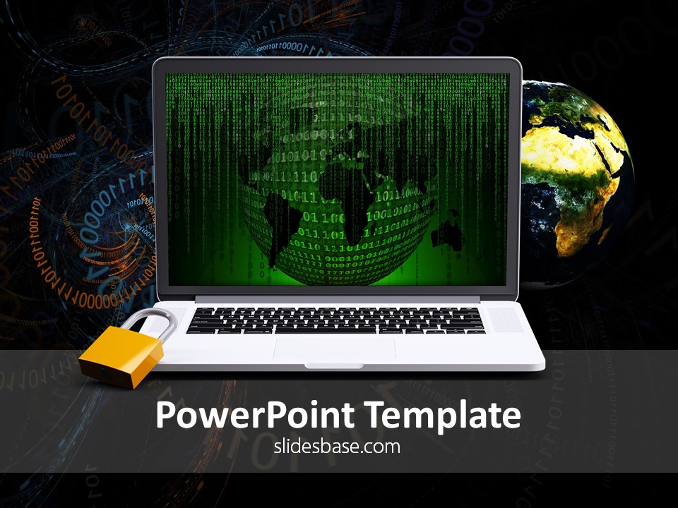 Online Security Powerpoint Template Slidesbase