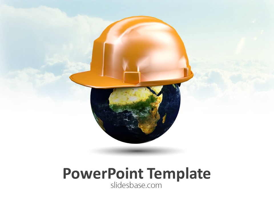 World Safety PowerPoint Template Slidesbase