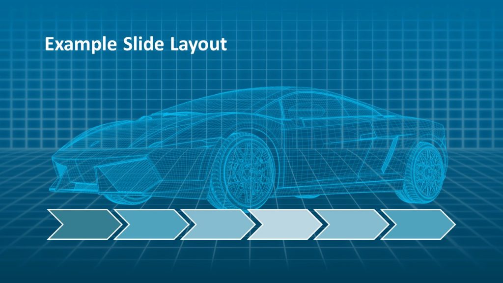 Virtual Car PowerPoint Template | Slidesbase
