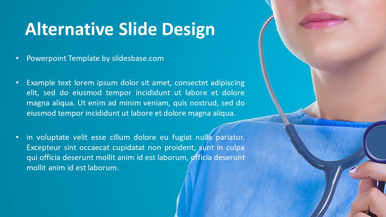 Medical Nurse PowerPoint Template Slidesbase