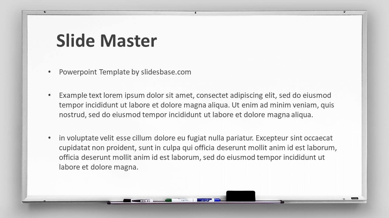 Whiteboard PowerPoint Template | Slidesbase