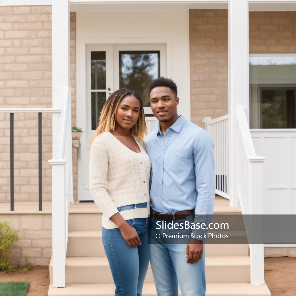 black-first-time-home-buyers-stock-photo-slidesbase