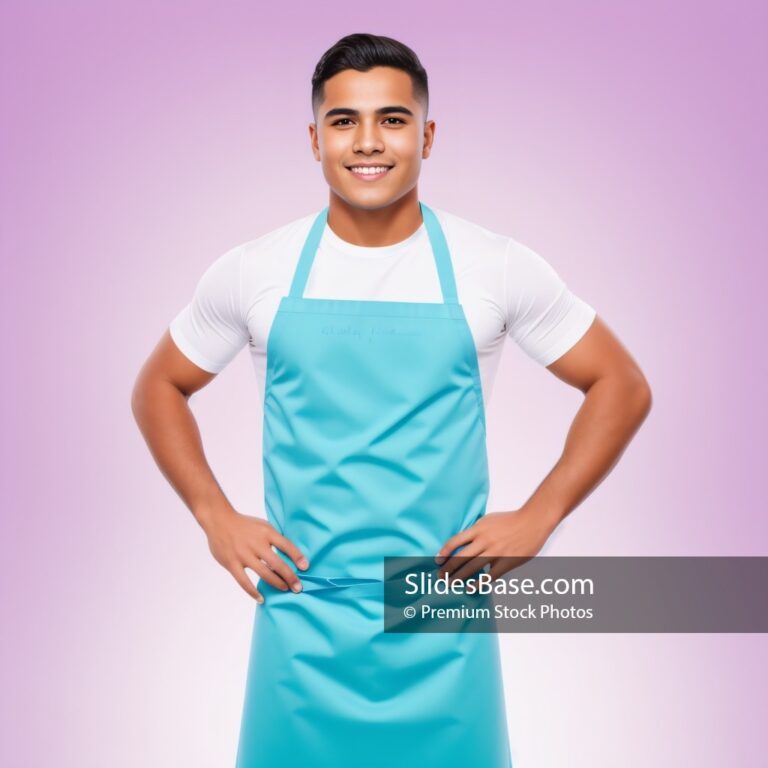 Young Latin Bakery Chef Stock Photo