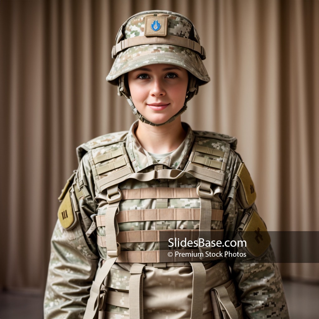 1/6 Female Soldier Combat Uniform Set for 12Inch Body Shirt + Pants + Belt
