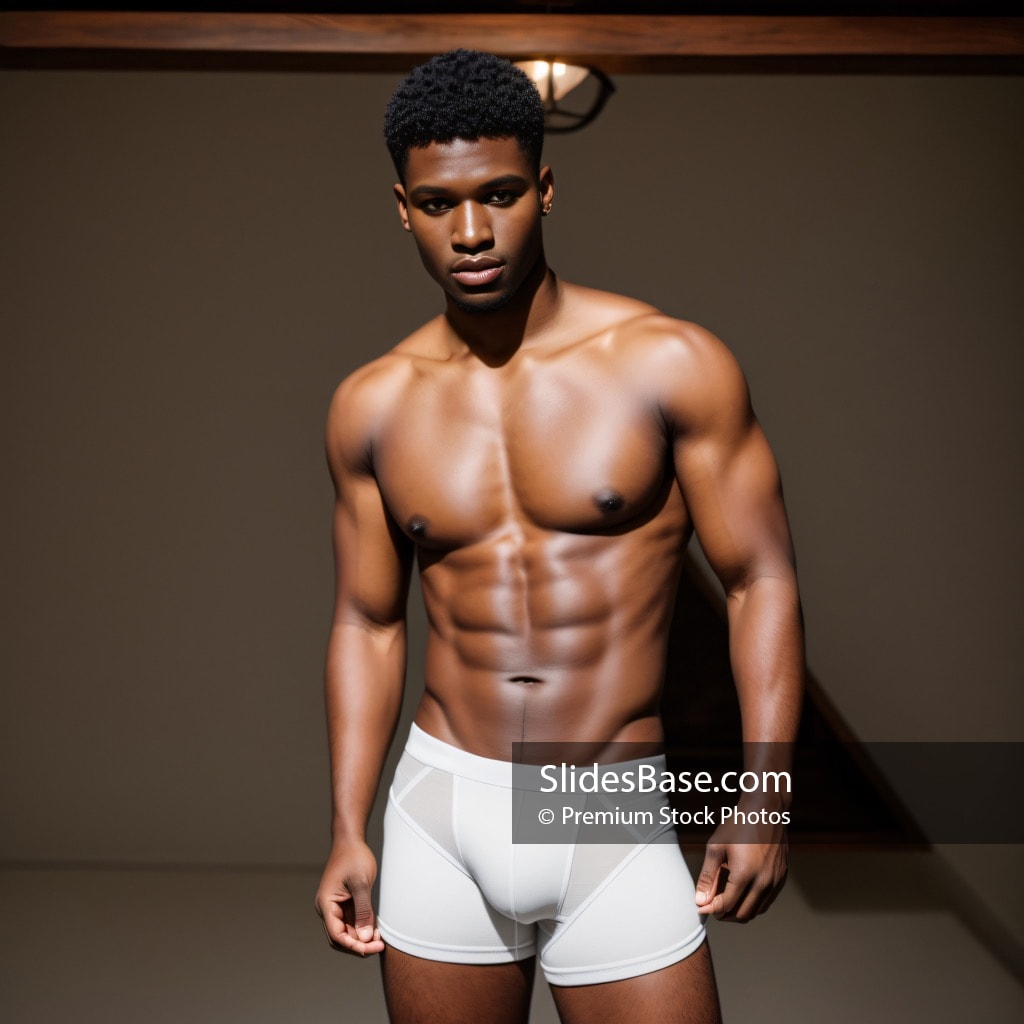 Young Sexy African American Underwear